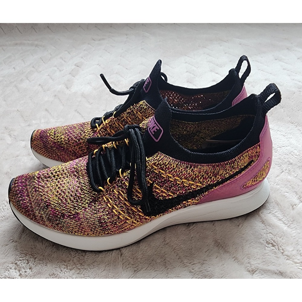 Nike Air Zoom Flyknit Racer Fuchsia Glow Womens 8 Running Sneakers AA0521-007